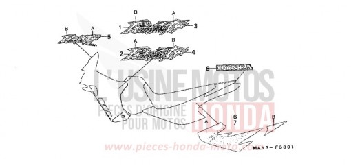 MARK (2) NX650T de 1996